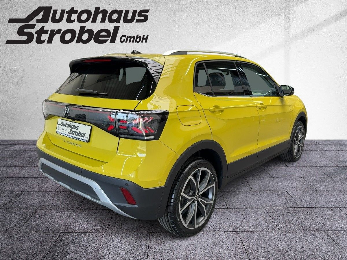 T-Cross 1.0 TSI DSG Style ACC AHK LED-Matrix Climatronic CarPlay Kamera