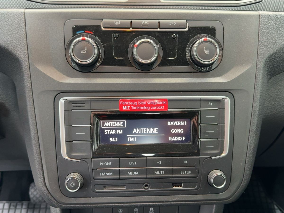 Caddy 2.0 TDI Basis 7-Sitze Parkp. Sitzh. Klima Nebel elektr. Spiegel + FH