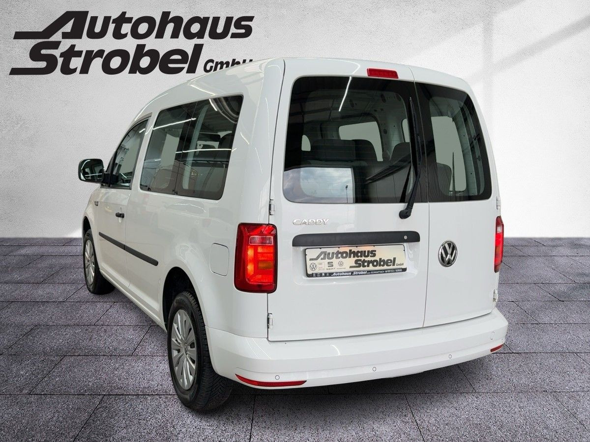 Caddy 2.0 TDI Basis 7-Sitze Parkp. Sitzh. Klima Nebel elektr. Spiegel + FH