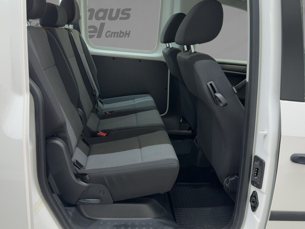 Caddy 2.0 TDI Basis 7-Sitze Parkp. Sitzh. Klima Nebel elektr. Spiegel + FH